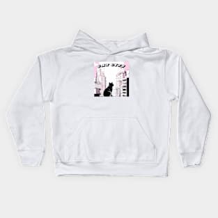 Cat city Kids Hoodie